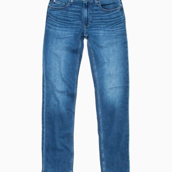 Paige Federal Slim Straight Jean Short | Julius - mid-blue | 35x28 - Picture 1 of 15